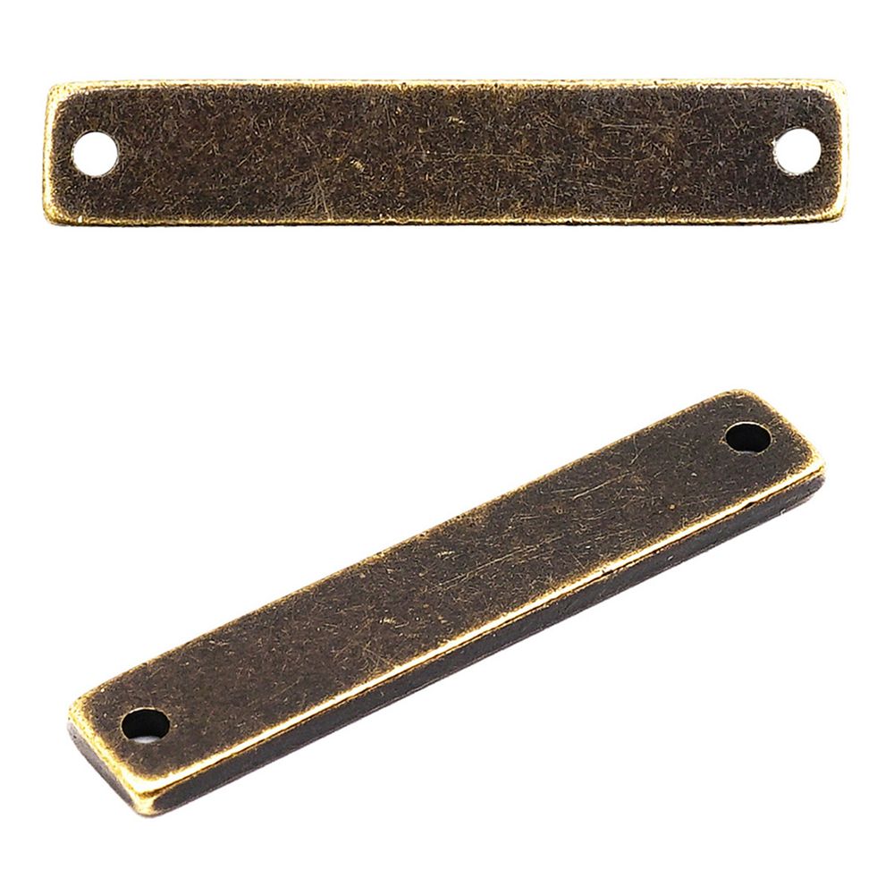 Украшение пришивное 25 мм, металл, бронза, МТ_1711, 12 шт