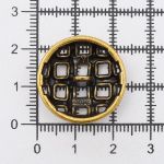 Пуговицы на ножке 36L=23 мм, металл, Bronze (бронза), 10 шт, MP11