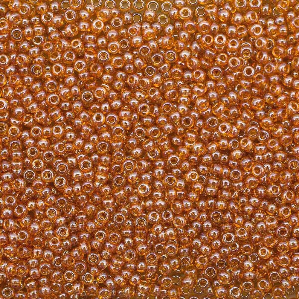 Бисер Preciosa прозрачный с покрытием 10/0 (2.3 мм), 100 г (5х20 г), цв. 16050