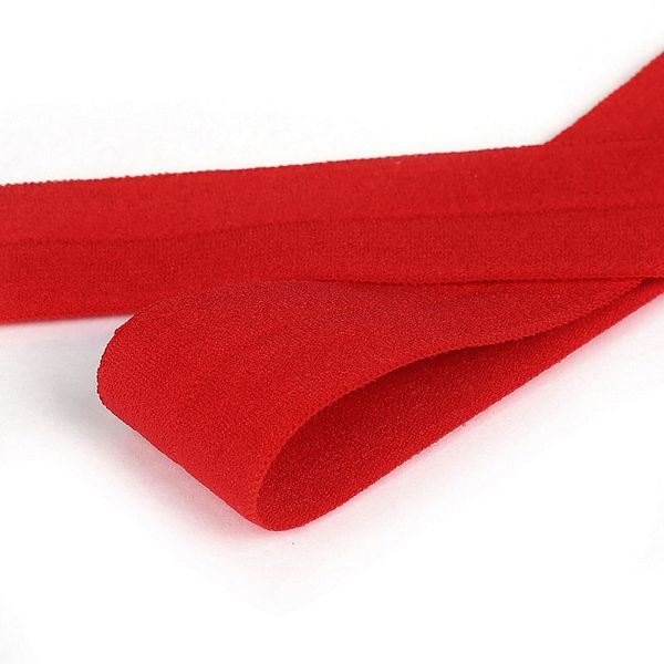 Резинка бельевая (окантовочная) матовая 20.0 мм / 50 метров, ROM.20163S SD163 красный