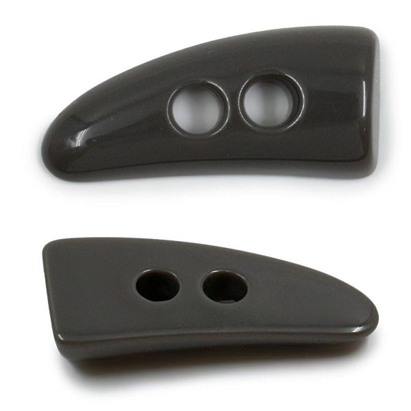 Пуговицы 2 прокола (3.02-541-46) (т.серый), Б28, 20 шт