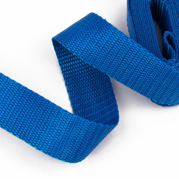 Стропа (ременная лента) 30 мм / 5х2.5 метра, фасовка, василек (синий), 3713 (3075_3590)