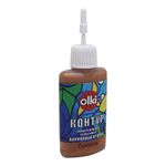 Контур акриловый для стекла и керамики (7495 бронза)