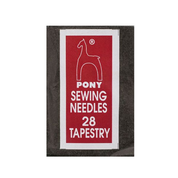 Иглы ручные для гобелена и трикотажа, 25 шт, Pony
