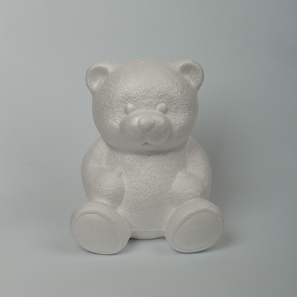 Заготовка из пенопласта Медвежонок 20х17.5х24 см, 1 шт, 014 Love2art DPZ-R