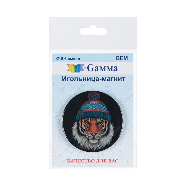 Игольница магнитная 5.6 см, №11 Спортивный Тео, Gamma BEM