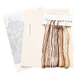 Набор для вышивания нитками Lanarte, Материнская любовь 29х39см