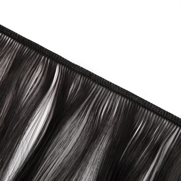 Трессы для кукол 15 см, 100 см, 25 г, 06 черный, HobbyBe HAR-7