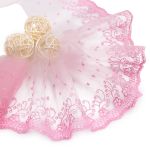 Кружево капроновое широкое 127 мм / 13.71 м, 0574-5002, цв.А549 розовый