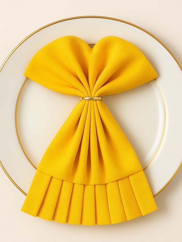 Габардин 150 г/м², 150 см / 50 метров, Gab-150001 цв.S001 желтый