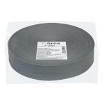Тесьма (лента) киперная (100 х/б) 40 мм / 50 метров, серый/grey, Gamma TCT-40