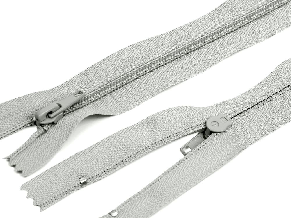 Молния спираль (витая) (цв.SBS) брючная Т4 (4 мм) 1 зам., н/раз., 20 см, автомат, S-831 св.голубой, 100 шт