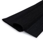 Бумага гофрированная (креповая) 20 г/м², 5 шт по 50 см / 2 метра, 19 черный, Blumentag REP-43