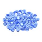 Пуговицы на ножке 18L (11мм), пластик (col.04 василек), 72 шт, CR P-45