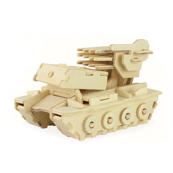 Пазл 3D ROT-011, 11х8х7.5 см, огнеметная система, Rezark ROT-011