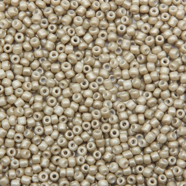 Бисер Astra&Craft 11/0 (2.1 мм), 200 г (10х20 г), цв. 975-О кофе с молоком/непрозрачный, матовый