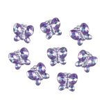Украшения кабошоны Бабочки, 8 шт, фиолетовый, Dress it up