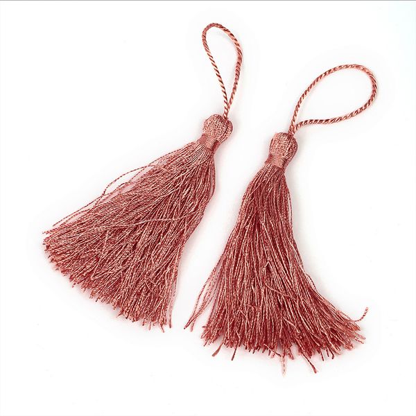 Кисти шторные 80.0 мм, DS-011, цв.5 коралл, уп.10 шт