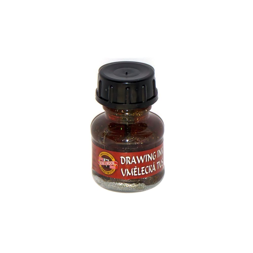 Тушь индийская художественная 6х20 г, 014176200000 серебро, KOH-I-NOOR