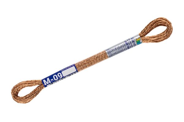 Мулине Gamma металлик, цв.М-09 медный, 12 мотков по 8 метров