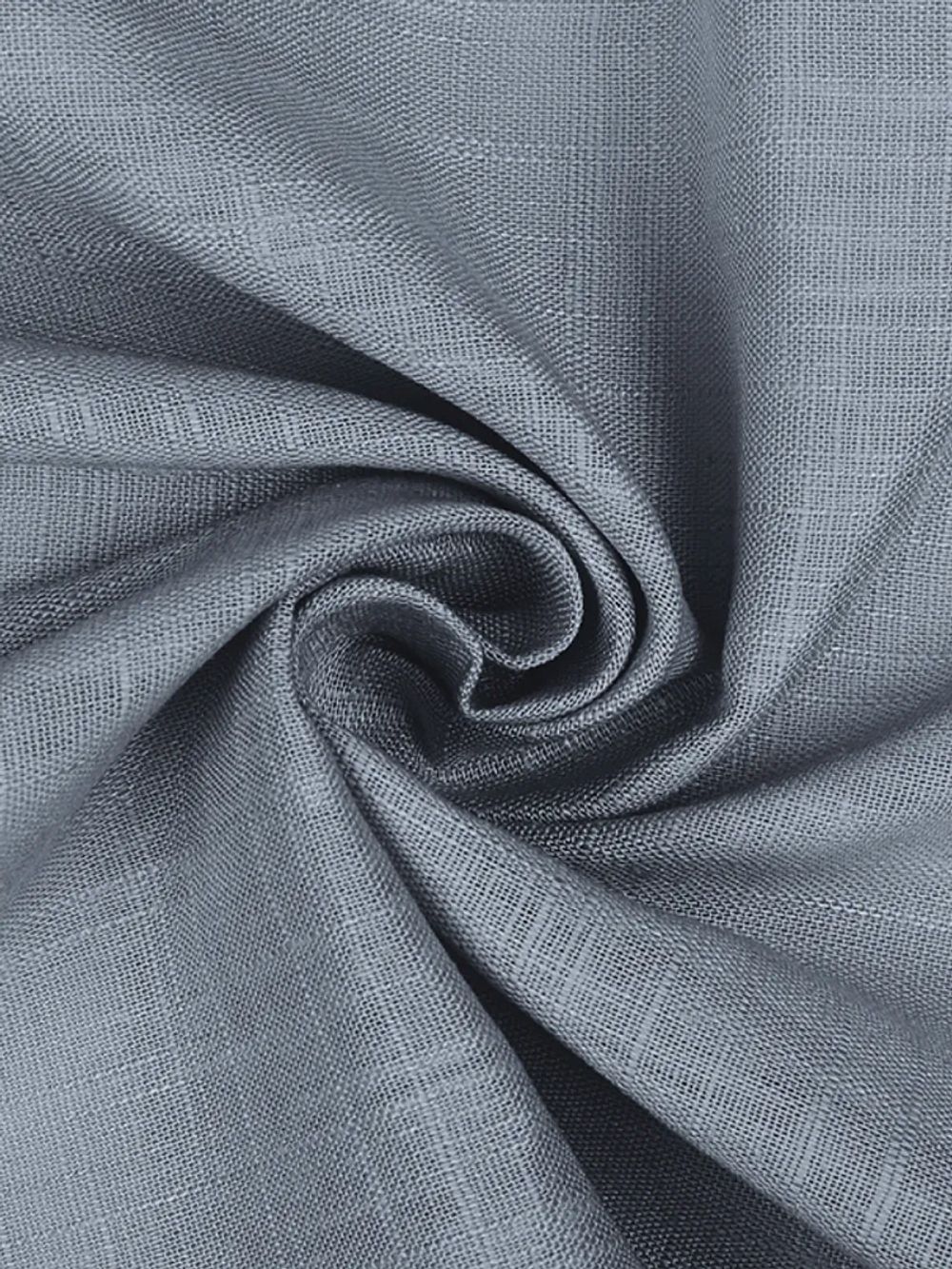 Льняная ткань 190 г/м², 140 см / 2 метра, TBY.Li.1002.39, 39 пыльно-голубой