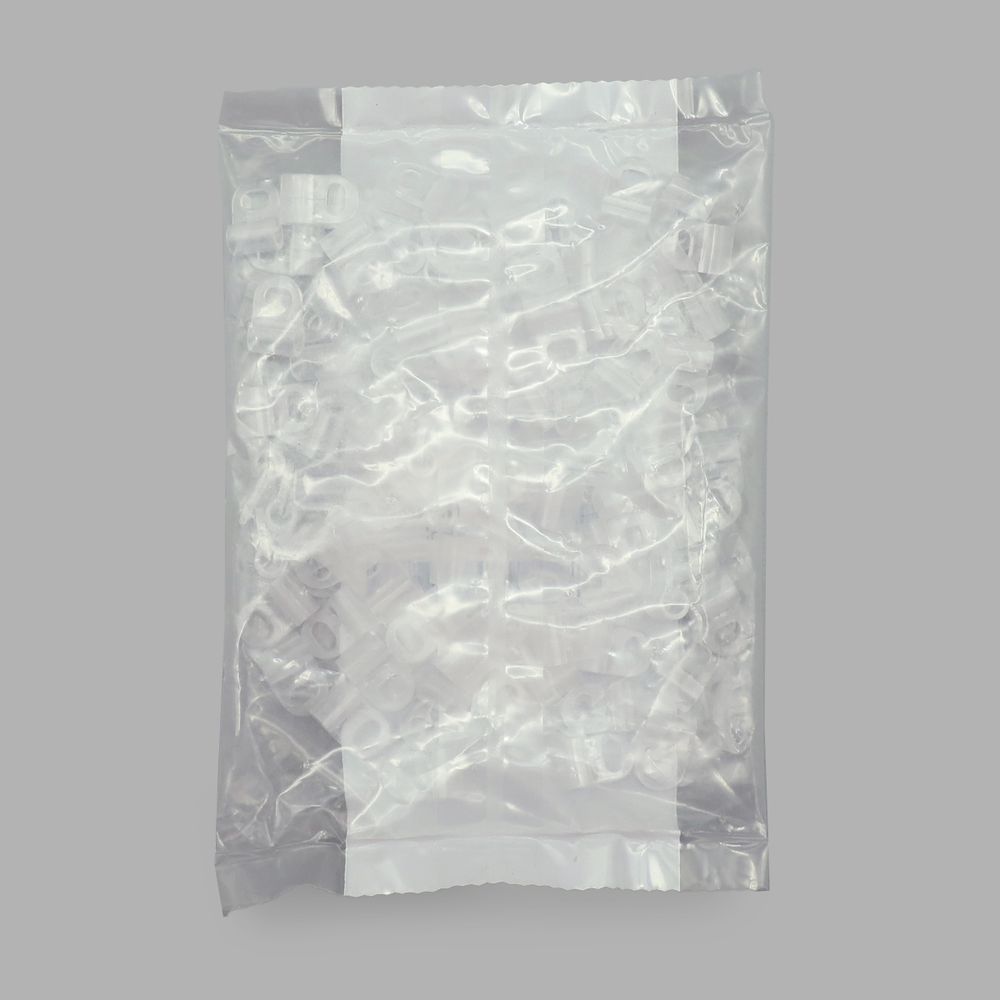 Крючки шторные для карниза 16 мм, петля для римских штор, 100 шт