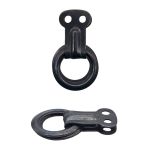 Кольцо ковровое ⌀15 мм, h25 мм, с подвеской (С21 оксид), С-21, с-39, 100 шт