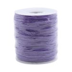 Шнур вощеный ⌀1.0 мм / 100м цветной на катушке 0371-9002 (170 темно-фиолетовый)