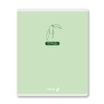 Тетрадь ученическая общая, выборочный лак, A5 96 л. на скобе 65 г/м², белизна 100% 5 шт клетка, 01533 Для творческих заметок, Светоч Т80