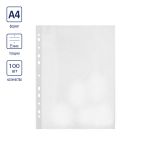 Файл-вкладыш A4, 100 шт, 35 мкм матовый, прозрачный EC260603, Expert Complete