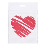 Термоаппликация Gamma Термотрансфер M №05, 1 шт, M-519 Сердце 11х12.5 см