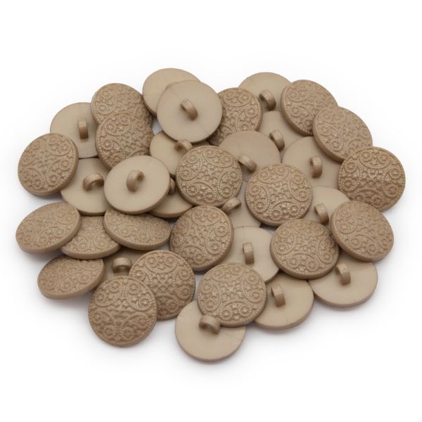 Пуговицы на ножке 22 мм (298 бежевый), 36 шт