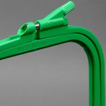 Пяльцы-рамка пластиковые 145х165 мм, Nurge NUR.170-12.5 цв.зеленый