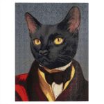 Алмазная (кристальная) мозаика Cristyle, Кот Джентльмен, 30х40 см