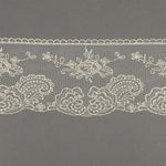 Кружево на сетке широкое 105 мм, BL.40467, цв.бежевый, уп.13.71м, Kruzhevo