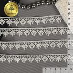 Кружево гипюр (плетёное) 16 мм / 13.71 метров, TBY.1062, цв.F102 молочный