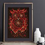 Набор для вышивания нитками Чудесная игла, Пламя души 29х40 см