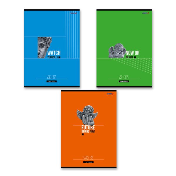 Тетрадь ученическая общая, A4 96 л. на скобе 65 г/м², белизна 100%, 6 шт, клетка, 000465 Под контролем, Светоч 96ТСК4_0_2_1