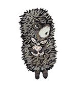 Набор для вышивания нитками Panna, Союзмультфильм. Ежик в тумане, 3х6.5 см