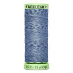 Нитки отделочные Gutermann Top Stitch, 30м, 064 серый джинс, 5 катушек