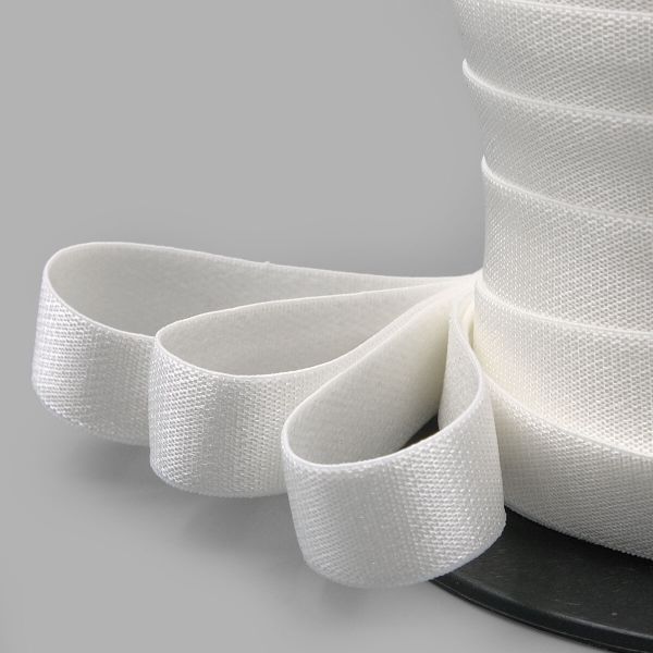 Резинка бельевая (бретелечная) 15.0 мм / 50 метров, молочный, (ML200.015/1)