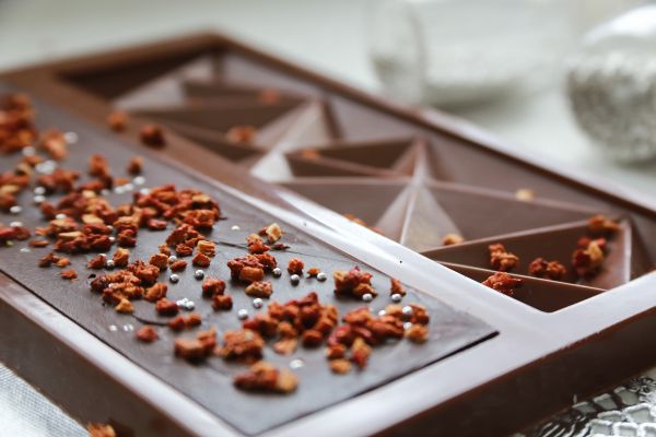 Форма силиконовая для конфет 24.2х17.5х1.5 см, плитка шоколада -2 ячейки, S-Chief SPC-0127