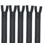 Молния трактор Arta Т6 (6 мм) 2 зам., разъем., 70 см, цв. 102 т.серый, уп.5 шт