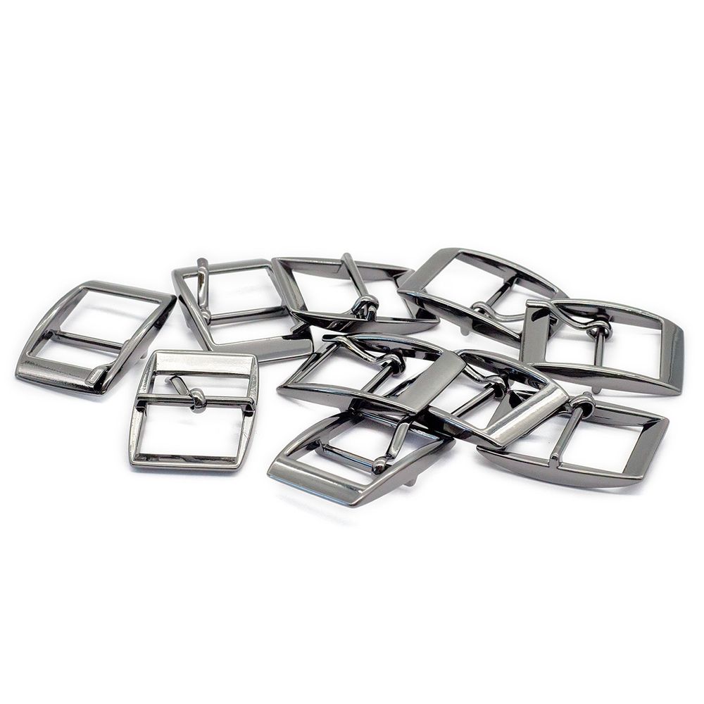 Пряжка 18 мм чер.никель мет. прямоугольная, 10 шт