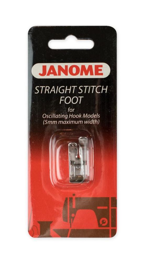 Лапка для прямой строчки (блистер) Janome, 1 шт, 200125008