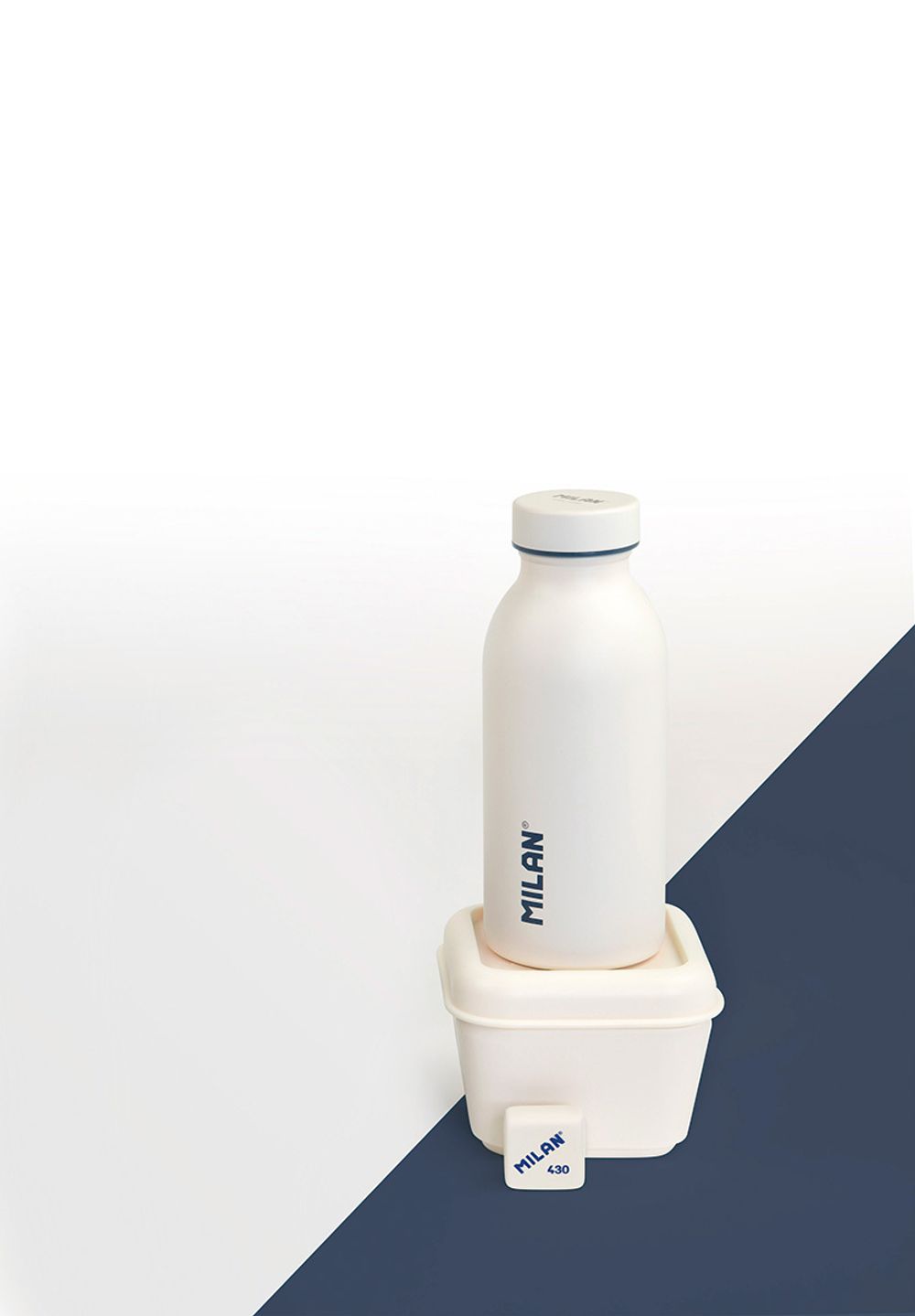 Ластик квадратный 430 2.8х2.8х1.3 см, 30 шт, ассорти CMM430, Milan