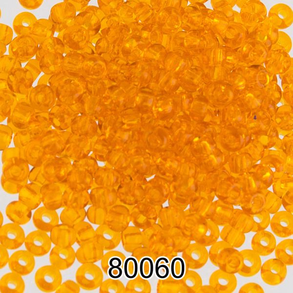 Бисер Preciosa 10/0 (2.3 мм), 500 г, 80060 (Ф127) рыжий