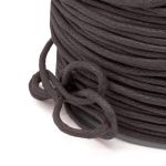 Шнур вощеный ⌀2.0 мм / 100 метров, цв.С868 т.коричневый