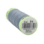 Нитки отделочные Gutermann Top Stitch, 30м, 064 серый джинс, 5 катушек