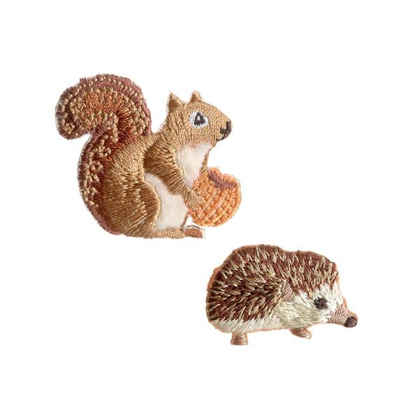 Термоаппликация Ёж и белка, Prym